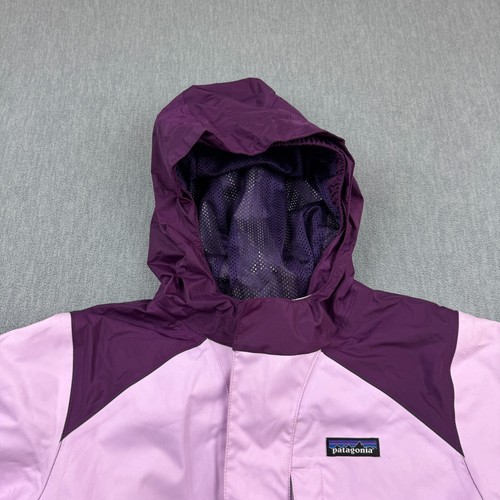 Patagonia Jacket Youth Girls XL 14 Pink 3 In 1 Hooded Ski Coat H2NO Rain 68366 - Picture 2 of 22