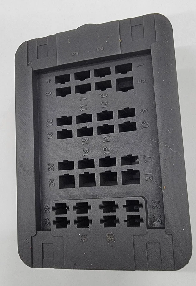 Arnés de tablero de camioneta Dodge 72-80 cuerpo conector mamparo Foto 2 de 3