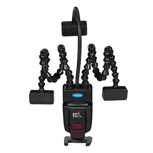 KR-888 Macro Flash Light LED Speedlite for Canon Nikon Sony Panasonic Olympus - Picture 2 of 6