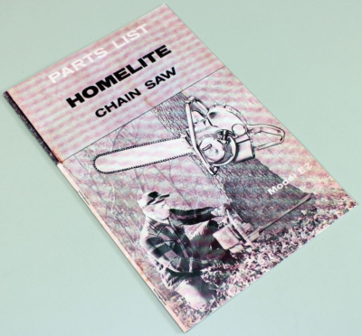 #ad Homelite Ez Chainsaw Parts List Assembly Manual Catalog Exploded Views $9.97