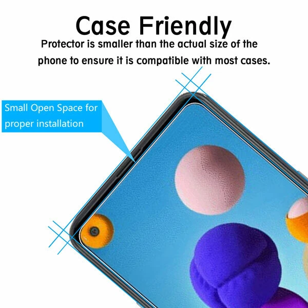 For Nokia C5 Endi Tempered Glass Screen Protector Shockproof Premium Guard Clear - Image 3 of 4