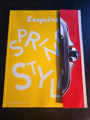 Esquire Magazine May 2018 (Rare)(762) Spring Style - Subscriber s Cover