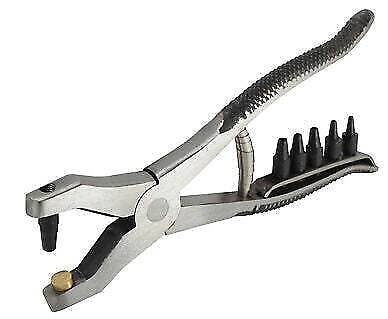 8-3/4” Professional Leather Punch Plier, Stainless Steel
