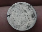 1854 P Seated Liberty Half Dime- Arrows, Philadelphia, About Good Details