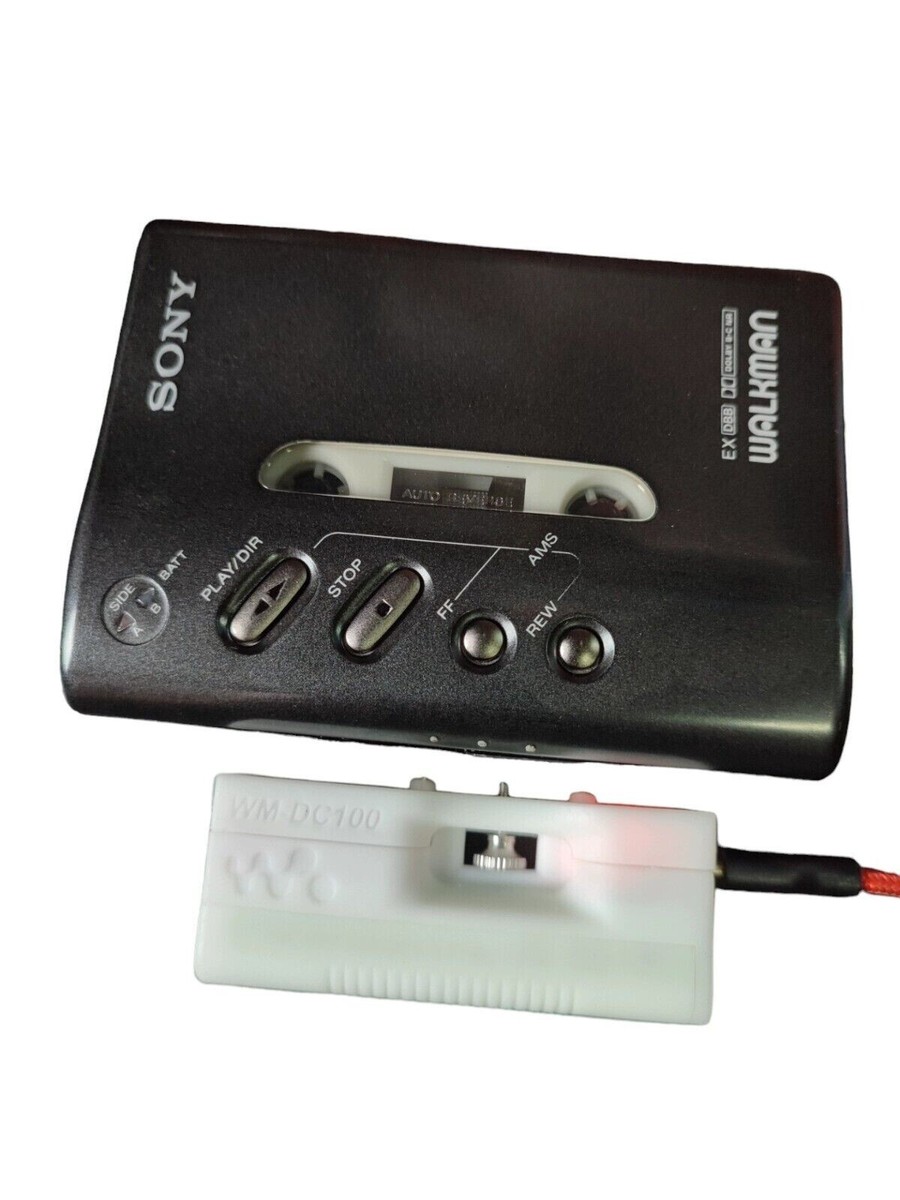 SONY ソニー カセットウォークマン・WM-DX100＋電池BOX ジャンク品