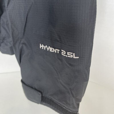The North Face Hyvent 2.5L Jacket, Womens XS, Full Zip, Black