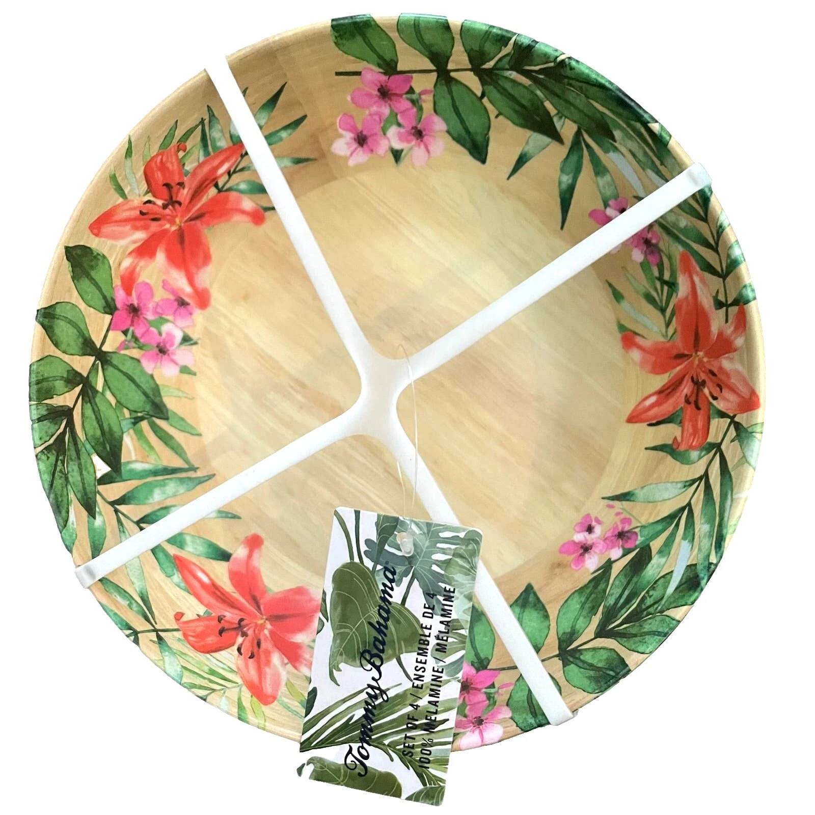 Tommy Bahama Floral Dinnerware Bowls
