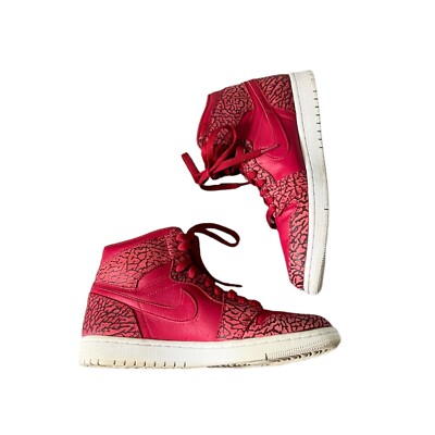 Nike Air Jordan 1 Retro High Top in Red Elephant Size 7.5 | eBay