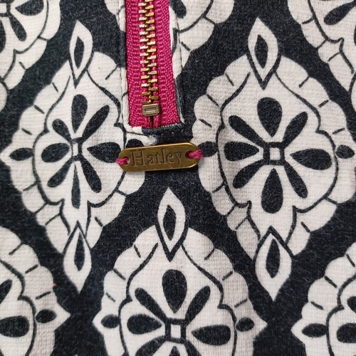 Hatley Dress Women XL Black White Sheath Stretchy Preppy Trad Classic Comfy - Picture 14 of 14