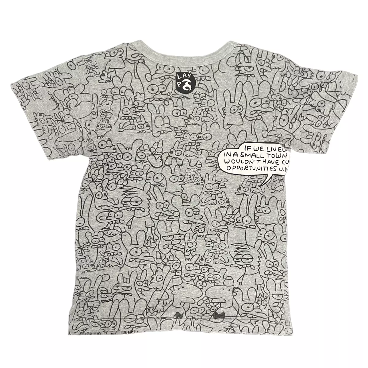 Comme Des Garcons CDG Play Matt Groening The Simpsons Tee
