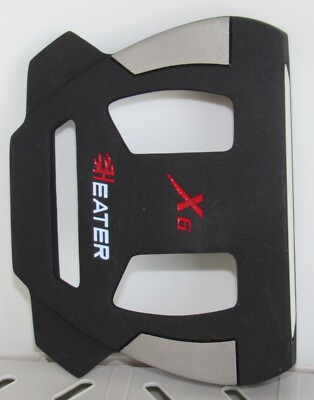 Heater X-6 Putter - Club Head Only - Right Hand - New - 365g - X6 - Mallet