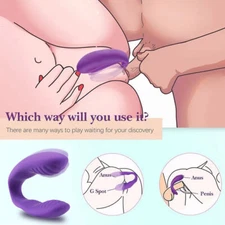 Sex Toys for Women Orgasm Vibrator-Clit G-Spot Dildo Massager Rechargeable-Anal
