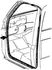 1981 1982 1983 1984 Chevy Gmc Truck Cab To Door Seals Lh Rh Pair 73-20531-l 1981 1982 1983 1984 Chevy Gmc Truck Cab To Door Seals Lh Rh Pair 73-20531-l