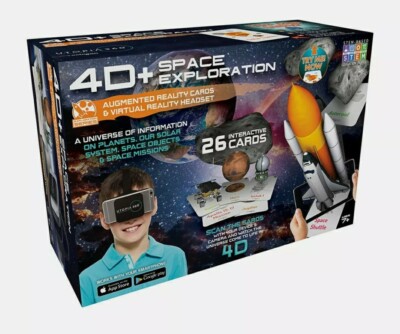 New 4D+ Utopia 360° Space Exploration Augmented Reality Cards & VR Headset