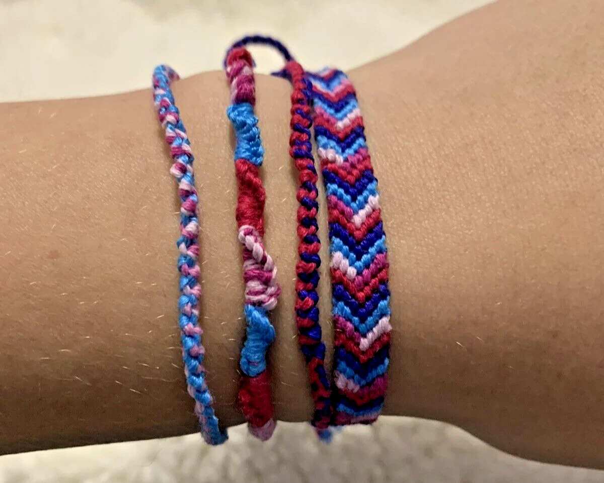 Friendship Bracelet Pack: Blue