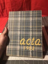 Vintage 1952 Exeter Union High School California Yearbook Very Rare Item!!!