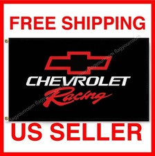 Chevrolet Racing 3x5 Ft Premium Banner Flag Corvette Camaro Chevy Car Truck Sign Chevrolet Racing 3x5 Ft Premium Banner Flag Corvette Camaro Chevy Car Truck Sign