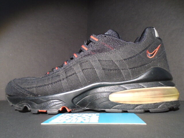 2000 NIKE AIR MAX 95 BG BLACK COMET RED BRED SUEDE ATMOS 1 2000 NIKE AIR MAX 95 BG BLACK COMET RED BRED SUEDE ATMOS 1