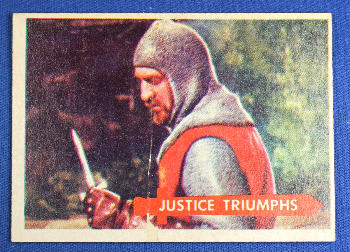1957 Topps - Robin Hood - #60 Justice Triumphs