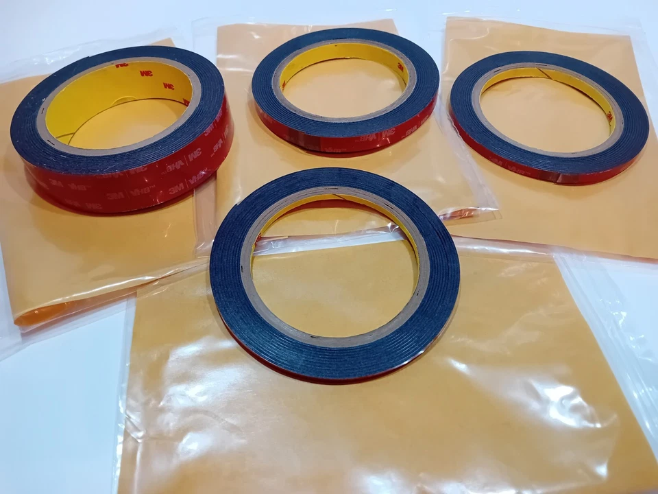 BIADESIVO tuning auto 3M 5925 VHB da mm3x3m a mm50x3m spessore 0,64mm - Immagine 2 di 4