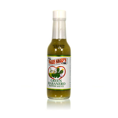 Marie Sharp`s Green Habanero Pepper Sauce Nopal Feigenkaktus aus Belize 148ml