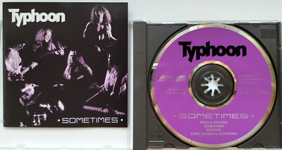 TYPHOON Sometimes CD 1992 Germany Jaded Heart White Widdow Radakka Walk The Wire