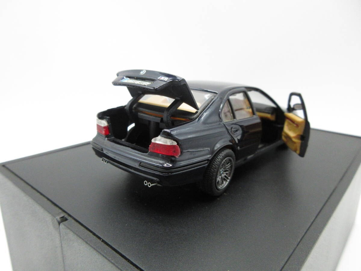 1:43 BMW 5 Series E39 M5 Black Minicar Diecast Model | eBay