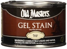 Old Masters Gel Stain Pecan 16 Fl Oz Household Wood Stain Painting Supplies