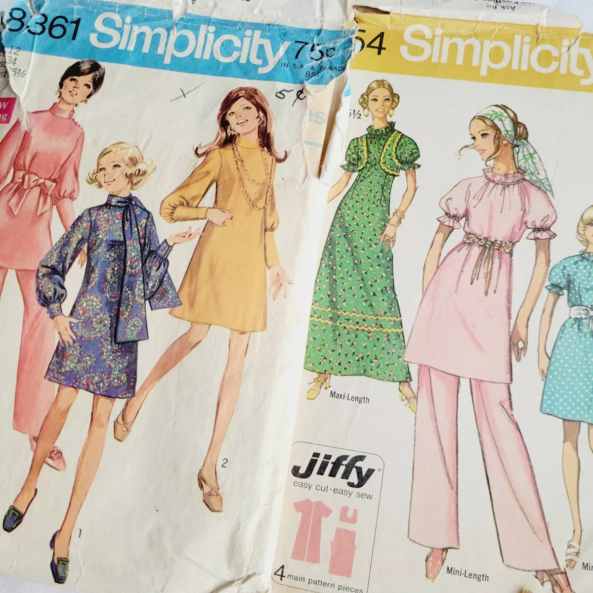 vintage dress patterns