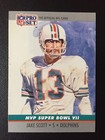 New ListingJake Scott 1990 Pro Set Mvp Super Bowl Vii Collectible Insert Card #7 - Dolphins