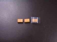Lot of 3 TPSD107K010H0050 AVX Solid Tantalum Capacitor 100 uF  F 10 10V Case D