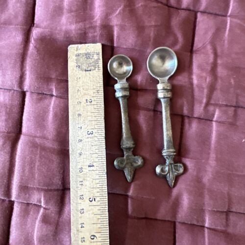 2 cucchiaini da tè misura tono argento. - Foto 2 di 6