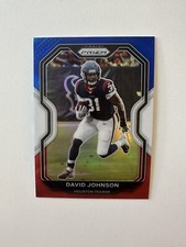 2020 Panini Prizm David Johnson Red White & Blue Prizm #75 Houston Texans