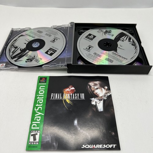 Final Fantasy VIII (Sony PlayStation 1, 1999) Greatest Hits Complete W/Manual - Picture 4 of 6
