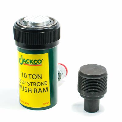 Jackco 10 Ton 2-1/4'' Stroke Hydraulic Piston Ram Free Shipping