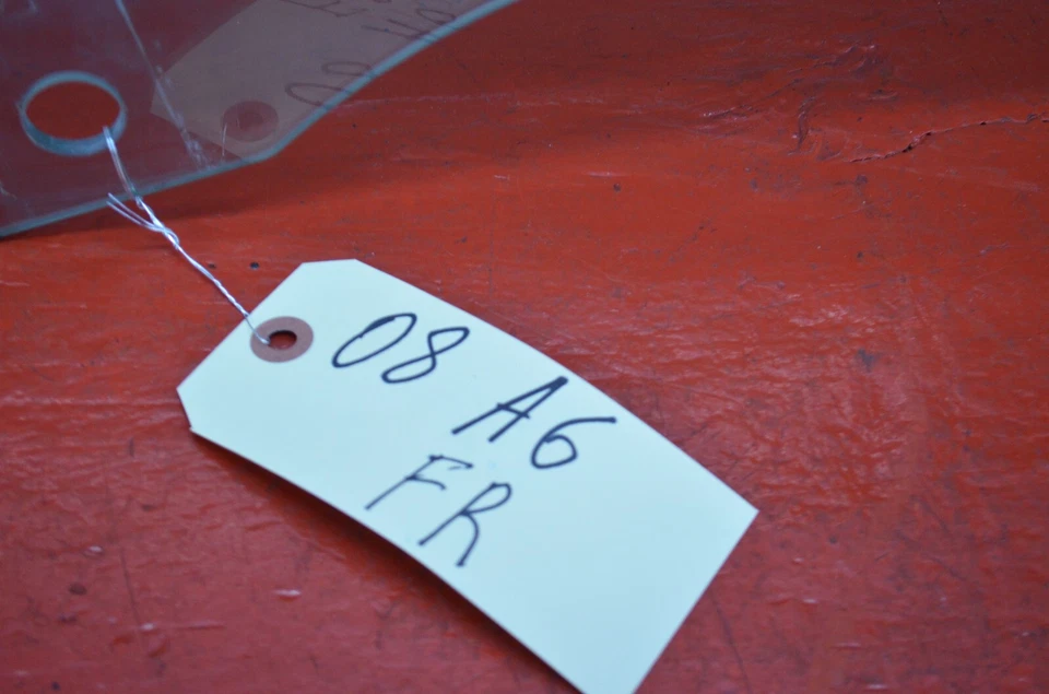 05-11 AUDI A6 FRONT RIGHT PASSENGER SIDE DOOR WINDOW GLASS OEM - Изображение 2 из 4