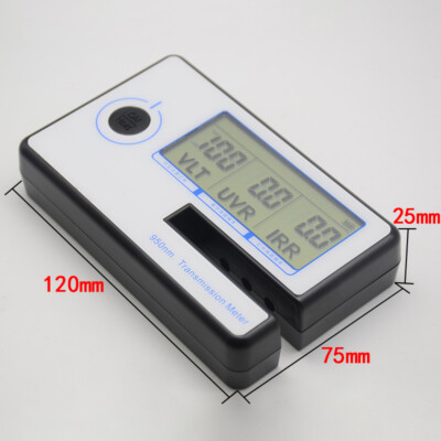 New Window Tint Meter Solar Film Transmission Meter Tester IR UV VLT Rejection