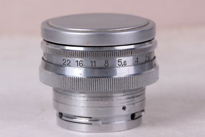 CARL ZEISS JENA SONNAR Lens 2/50mm Red T For Camera CARL ZEISS JENA SONNAR Lens 2/50mm Red T For Camera