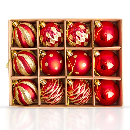 80pcs Clear Plastic Balls Christmas Baubles Fillable DIY for Party Tree Ornament - Picture 74 of 121