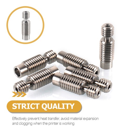 5 PCS Wear-resistant Throat Tube Metal Heat Break Titanium Alloy Heatbreak - Afbeelding 2 van 12