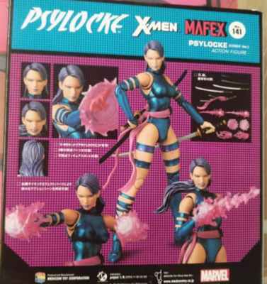 Perfect Medicom Toy Mafex-141 Psylocke New Year Gift Action Figure