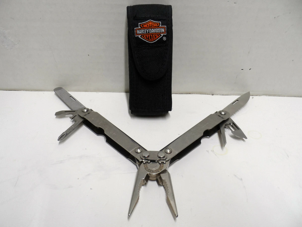 HD29 HARLEY DAVIDSON HD MOTORTOOL MULTI TOOL FUNCTION KNIFE CARRY