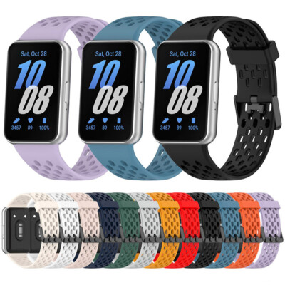 For Samsung Galaxy Fit3 SM-R390 Replacement Silicone Sport Strap Watch Band