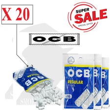 FILTRI OCB REGULAR 7,5MM FILTRE 20 BUSTINE DA 100 FILTRO