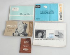 PHOTOGRAPHIC LITERATURE LOT OF 10 MIXED LOT