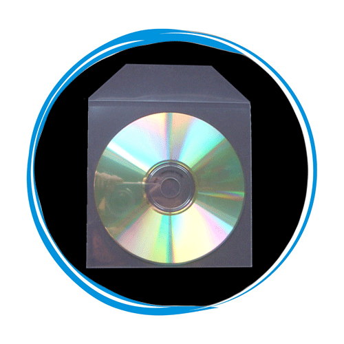 BRAND NEW Premium 5000 CPP Clear Plastic CD DVD Sleeve with Flap 100 Microns - Picture 1 of 1