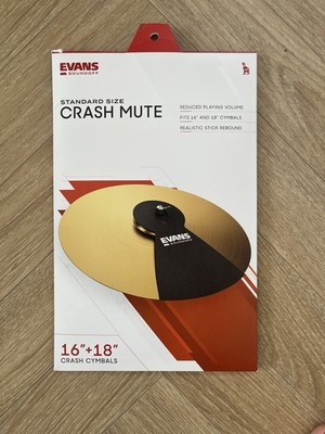 Evans Soundoff Drum Mute Pads - passt 16+18'' Crash Becken