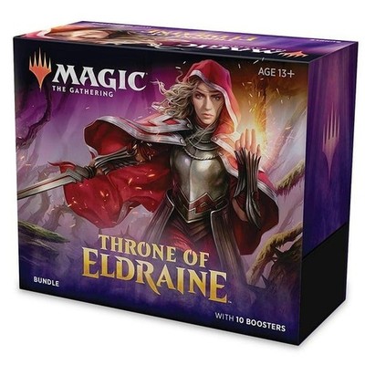 MTG Magic the Gathering Throne of Eldraine Bundle Fat Pack NEW SEALED