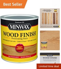 Quick Drying Golden Pecan Oil-Based Wood Stain - Perfect for Interior Use