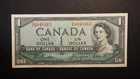 1954  $1 BANK OF CANADA  **NICE ** SHIPS FREE S4708